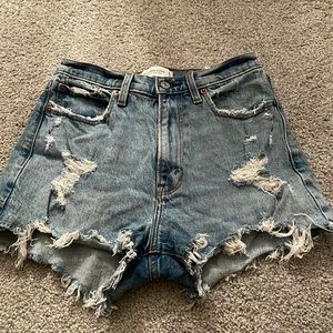 Abercrombie jean shorts